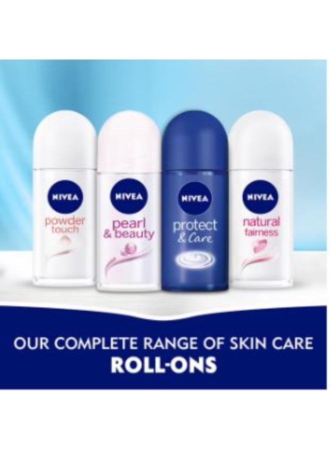 Nivea Pearl And Beauty, Antiperspirant Pearl Extracts, Roll-On 50ml - Image 5